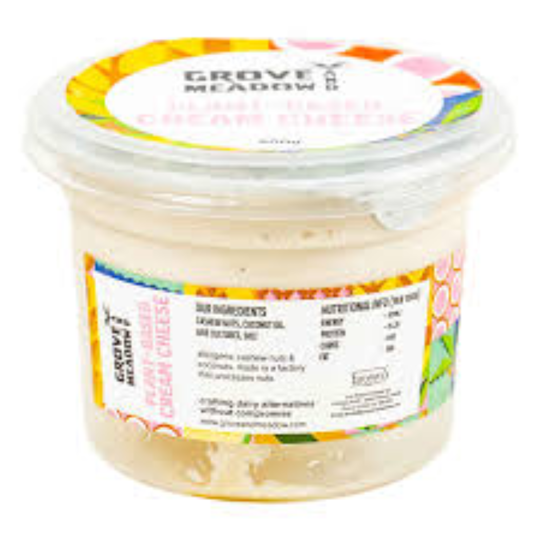 GROVE N MEADOW PALNT BASED CREAM CHEESE 200G